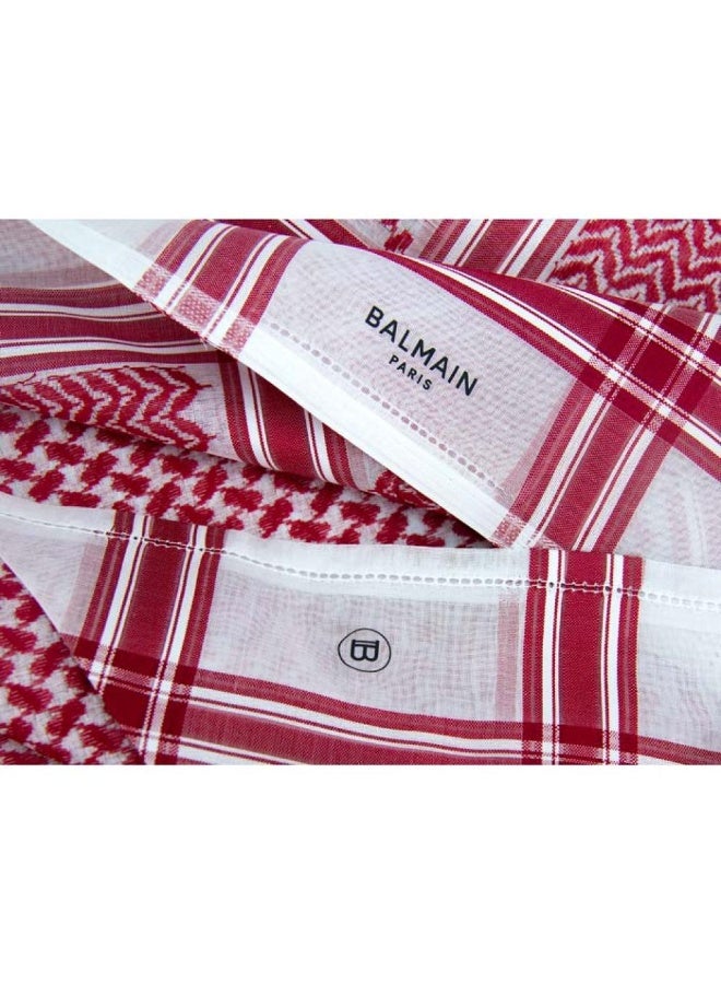 BALMAIN PARIS Shemagh – Signature Luxury, Timeless Elegance - Image 2