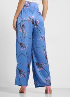 Ted Baker Printed Satin High Waist Pants  - Image 2