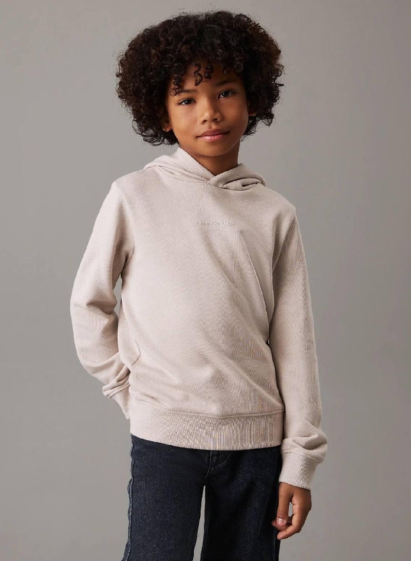 Calvin Klein Jeans Graphic Backprint Hoodie - Image 1