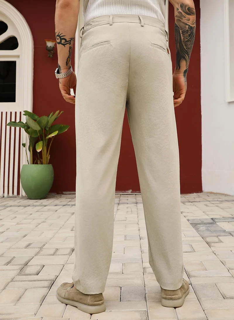 CAHOOT  Lightweight - Double-Pleated Tailored Trousers for Men | Best Price UAE