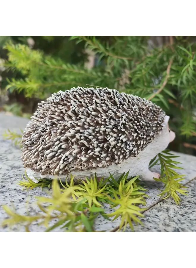 Hedgehog Figurine Resin Decor For Home Office Garden Animal Lovers Gift - Image 4