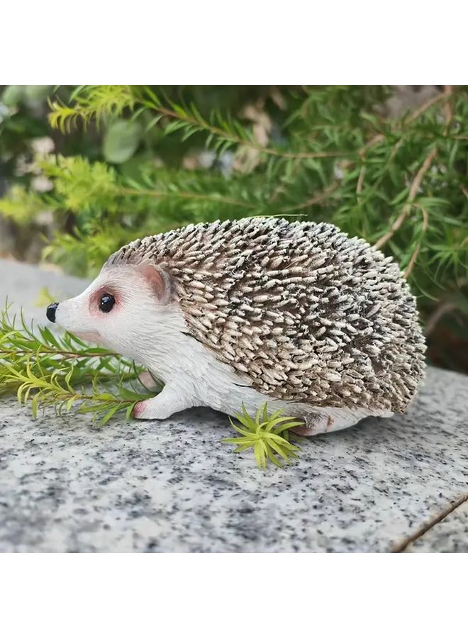 Hedgehog Figurine Resin Decor For Home Office Garden Animal Lovers Gift - Image 5