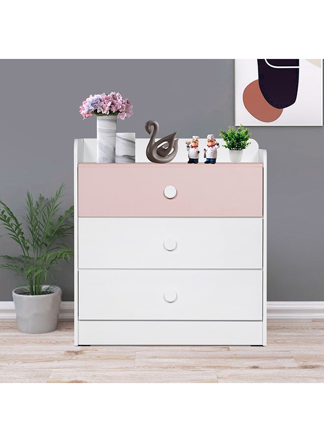 Home Box خزانة ملابس فانيليا بلوم ذات 3 أدراج بدون مرآة - Image 1