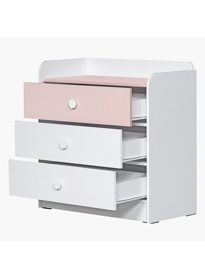 Home Box خزانة ملابس فانيليا بلوم ذات 3 أدراج بدون مرآة - Image 5