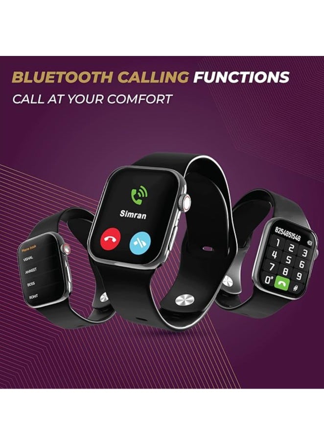 Hammer Renewed - Pulse Ace Pro Bluetooth Calling Smartwatch with SpO2 & 1.81” Aluminium Alloy Body  - Image 3