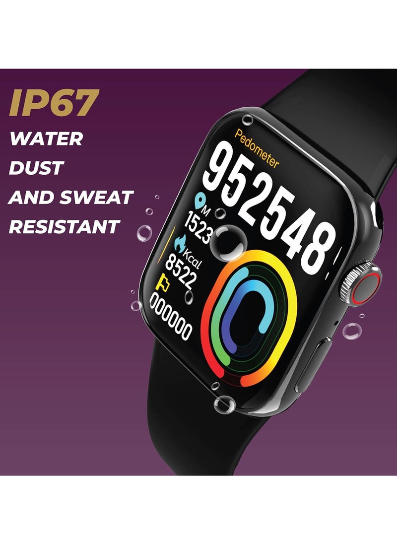 Hammer Renewed - Pulse Ace Pro Bluetooth Calling Smartwatch with SpO2 & 1.81” Aluminium Alloy Body  - Image 4