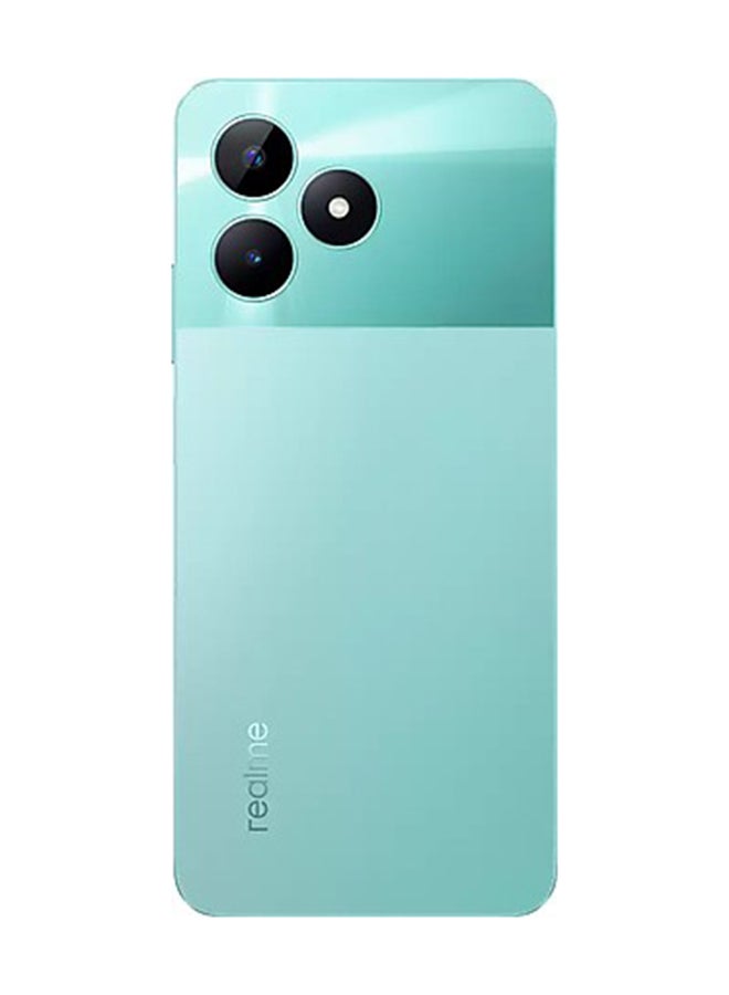 ريل مي هاتف C51 ثنائي الشريحة بلون أخضر نعناعي وذاكرة وصول عشوائي (RAM) سعة 4 جيجابايت وذاكرة تخزين داخلية 128 جيجابايت ويدعم تقنية 4G LTE - إصدار الشرق الأوسط - Image 3