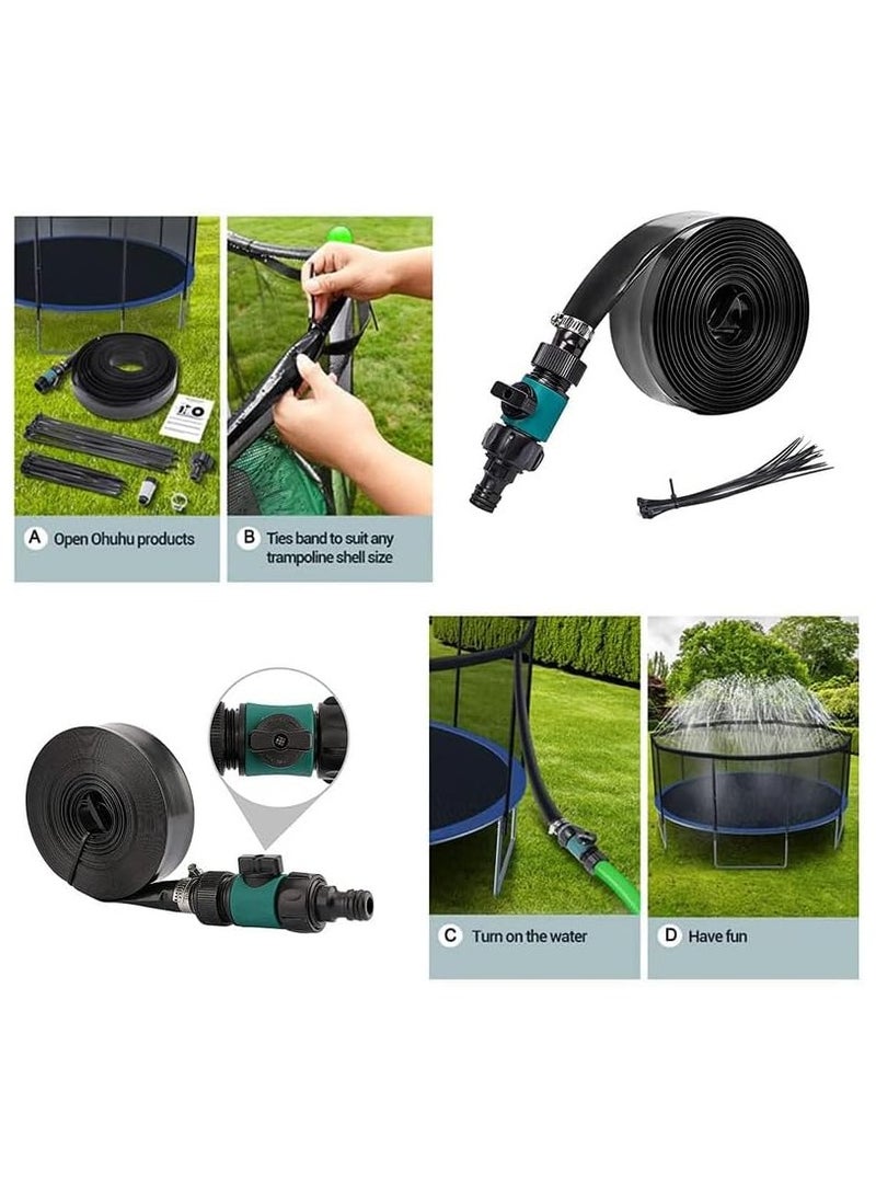 Anna Outdoor Garden Swimming Pool Water Park Bounce House Sprinkler - Image 5