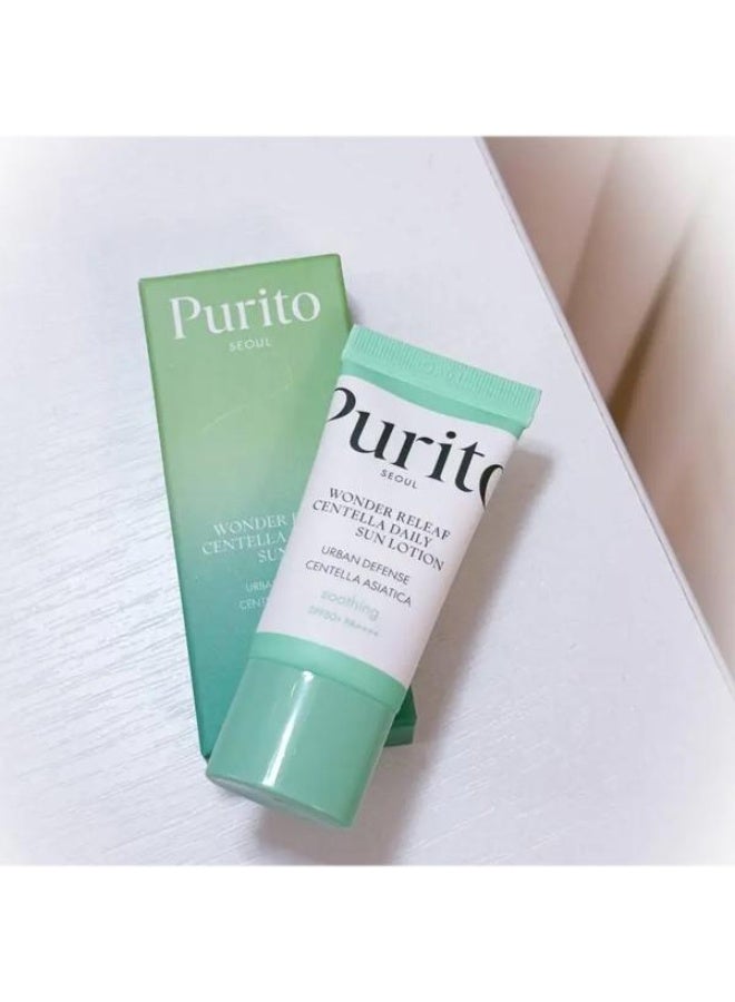 PURITO Wonder Releaf Centella Daily Sun lotion 15ml - Image 3