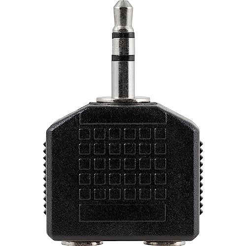 Ativa® 3.5mm Stereo Headphone Splitter, Black, 26921 - Image 5