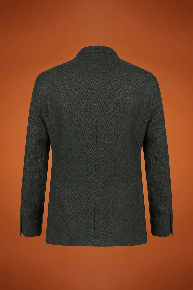 Doppelganger Green Men's classic single-breasted jacket - Green for Men | Best Price UAE