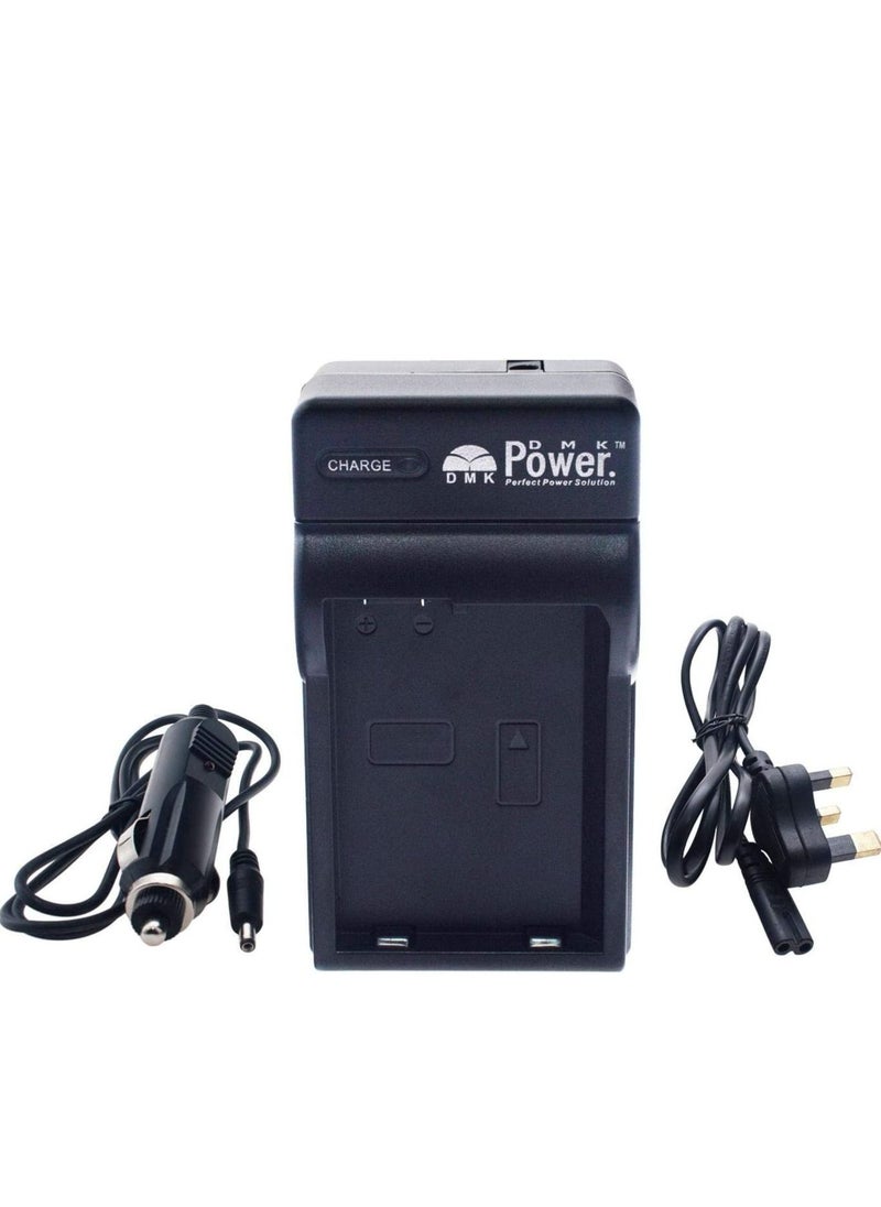 DMK Power - DMK Power LP-E10 Travel Battery Charger TC600C for Canon EOS Rebel T3 T5 T6 T7 K-ss X50 K-ss X70 EOS 1100D EOS 1200D EOS 1300D EOS 2000D Digital Cameras - Image 1