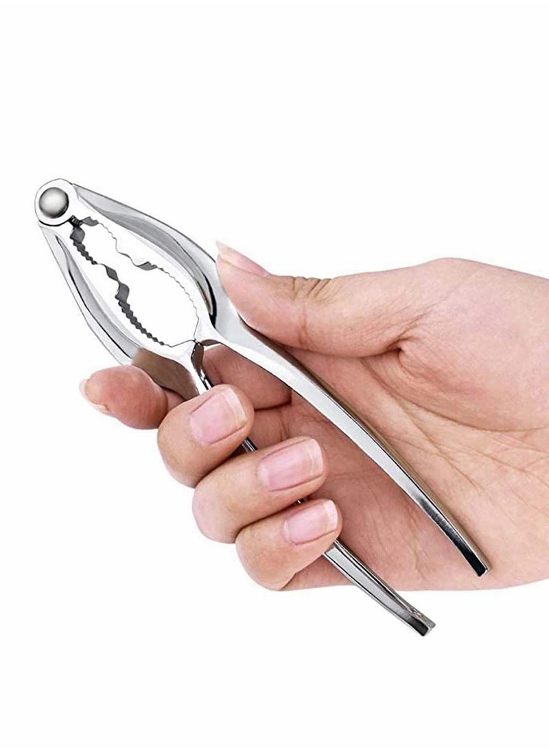 SYOSI - 8 Pieces Seafood Tools Set Crab Crackers Nut Cracker Forks - Image 1