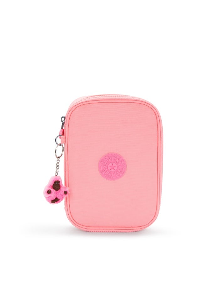 kipling 100 Pens Large Kids School Pen Case Holds 100 Pens, 0.30 kg, 1.5L - Coral Sea (Print)  - Image 1