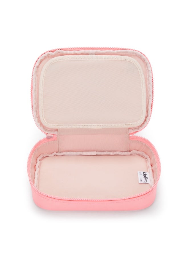 kipling 100 Pens Large Kids School Pen Case Holds 100 Pens, 0.30 kg, 1.5L - Coral Sea (Print)  - Image 4