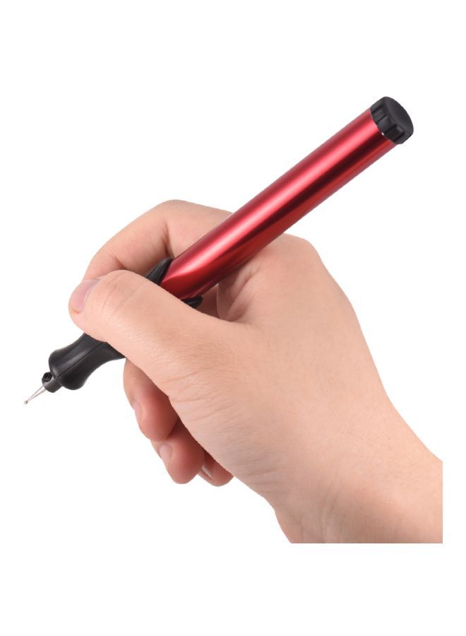 نيبمينينت قلم نقش كهربائي صغير أحمر/أسود/فضي - Image 2
