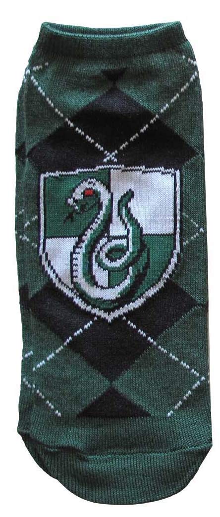 Hyp Harry Potter House Crests Argyle Pattern Juniors/Womens 5 Pack Ankle Socks - Image 3