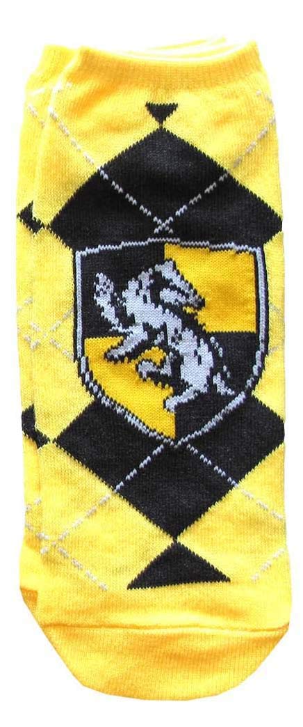 Hyp Harry Potter House Crests Argyle Pattern Juniors/Womens 5 Pack Ankle Socks - Image 5
