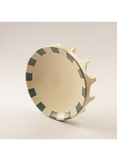 La Mesa La Mesa Porcelain Serving Plate Yathrib Collection, Green 30*7.5Cm  - Image 1