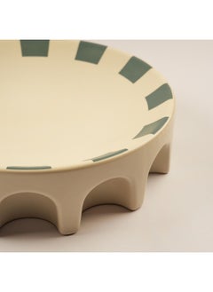 La Mesa La Mesa Porcelain Serving Plate Yathrib Collection, Green 30*7.5Cm  - Image 3
