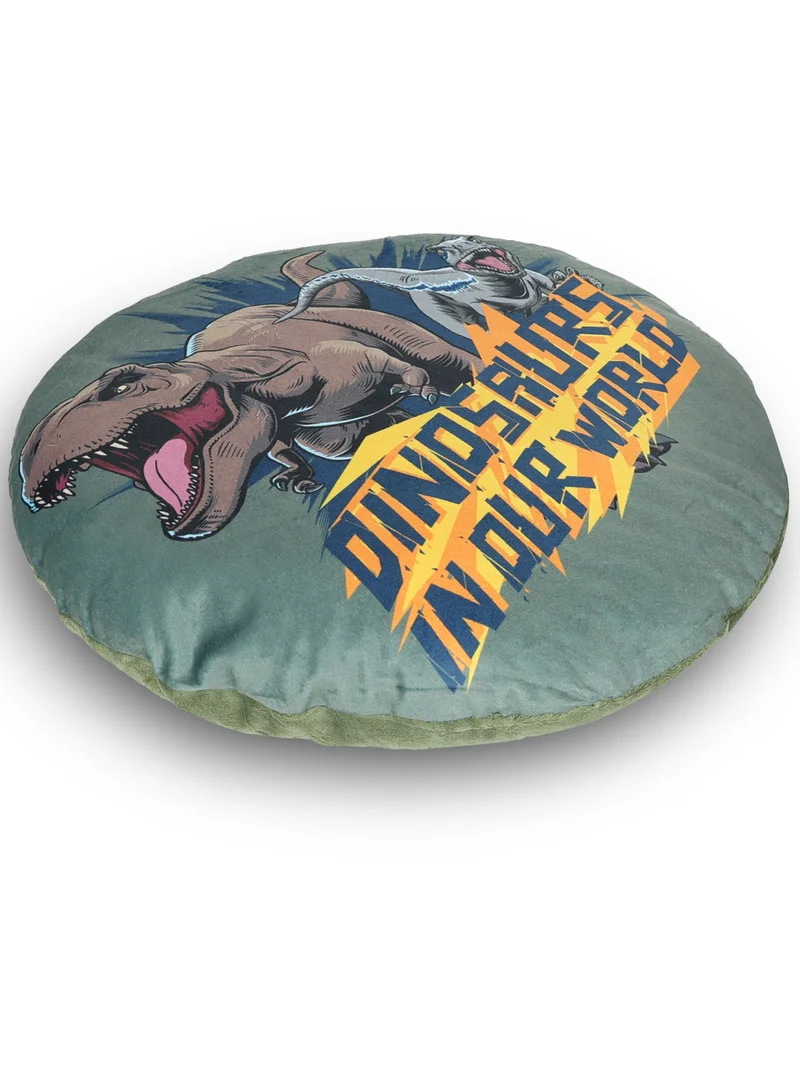 UNIVERSAL Universal Jurassic World Dominion - Decorative Shaped Cushion - Size: 40 x 40 cm - Official Universal Product