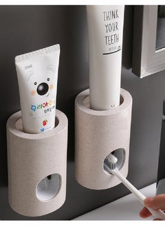 Generic Hands Free Automatic Toothpaste Dispenser for Kids Wall Mounted Squeezer for Shower Bathroom and Sink Easy and Hygienic Toothpaste Solution 1PCS  - Image 2