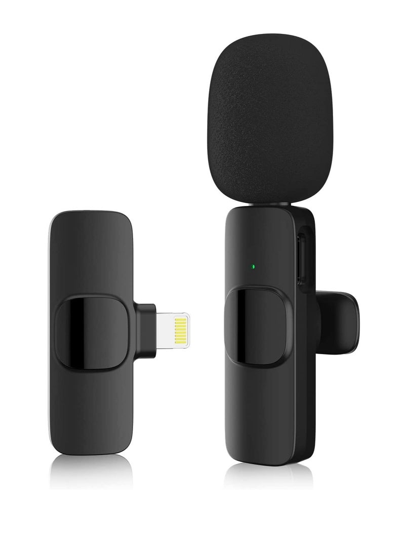 ELTRAZONE 2 in 1 iphone or type-c Wireless Lavalier Microphone For IPhone, Plug Play, Portable Audio Video Recording Mic for Youtube, Live Stream, Vlog, Interview, Laptops PC  - Image 1