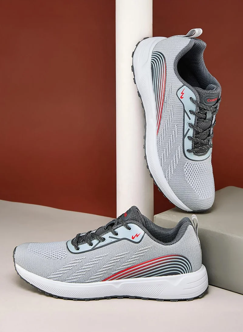 CAMPUS Men's Low-Top Sneakers - Smart Streetwear Vibe Shoes with Soft Cushioning and Bold Accents