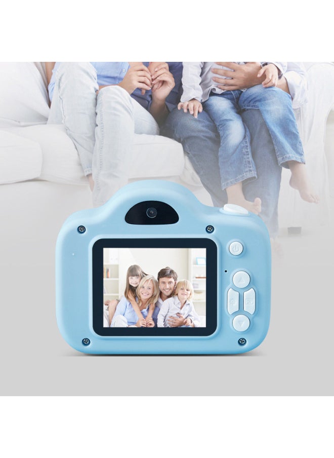 Hot A3 Children's Camera Mini SLR Camera Cartoon Toy Digital Camera Video Recorder-Color:High-Definition Blue (front And Back Double Photo)  - Image 4