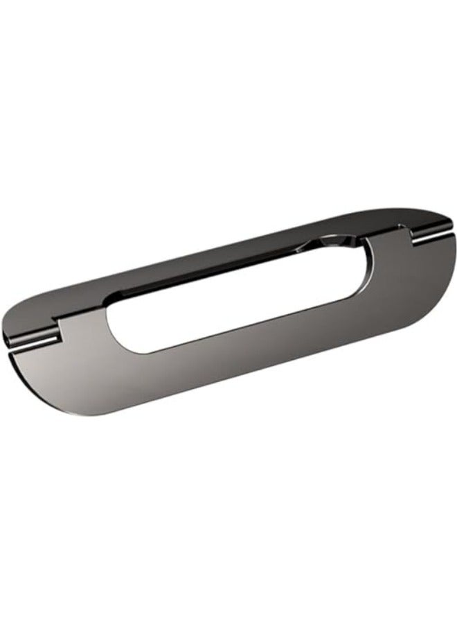 general Laptop Tablet Riser, Portable Laptop Stand High Hardness Strong Load Capacity Foldable Bright Finish Zinc Alloy for Home Office Use - Image 1