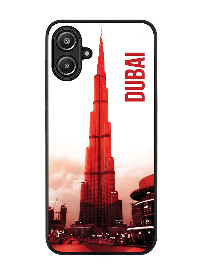 Stylizedd For Samsung Galaxy A06 Case,Slim fit Camera Protection, Shockproof Thin Phone cover - Dubai - The Burj  - Image 1