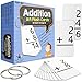Star Right Education Addition Flash Cards 012 All Facts 169 Cards with 2 Rings Addition Flashcards - Image 3