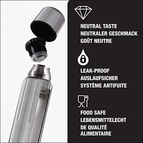 SIGG - Selenite Insulated Water Bottle - Thermo Flask Gemstone with Cup - Leakproof - Lightweight - BPA Free - 18/8 Stainless Steel - 37 Oz - Image 3