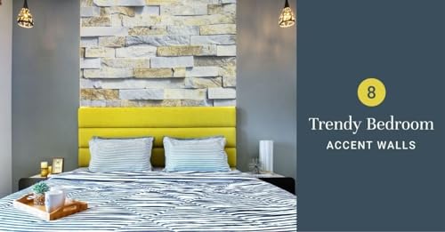 WISDOM Self Adhesive Vinyl Wood Graingeometric Wallpaper For Furniture Vinyl Stickers Wooden Door Desktop Wall Papers Kitchen-Cupboard/Shelf Liner Sheet(24 X 48 Inch,Grey Brick) - Image 3