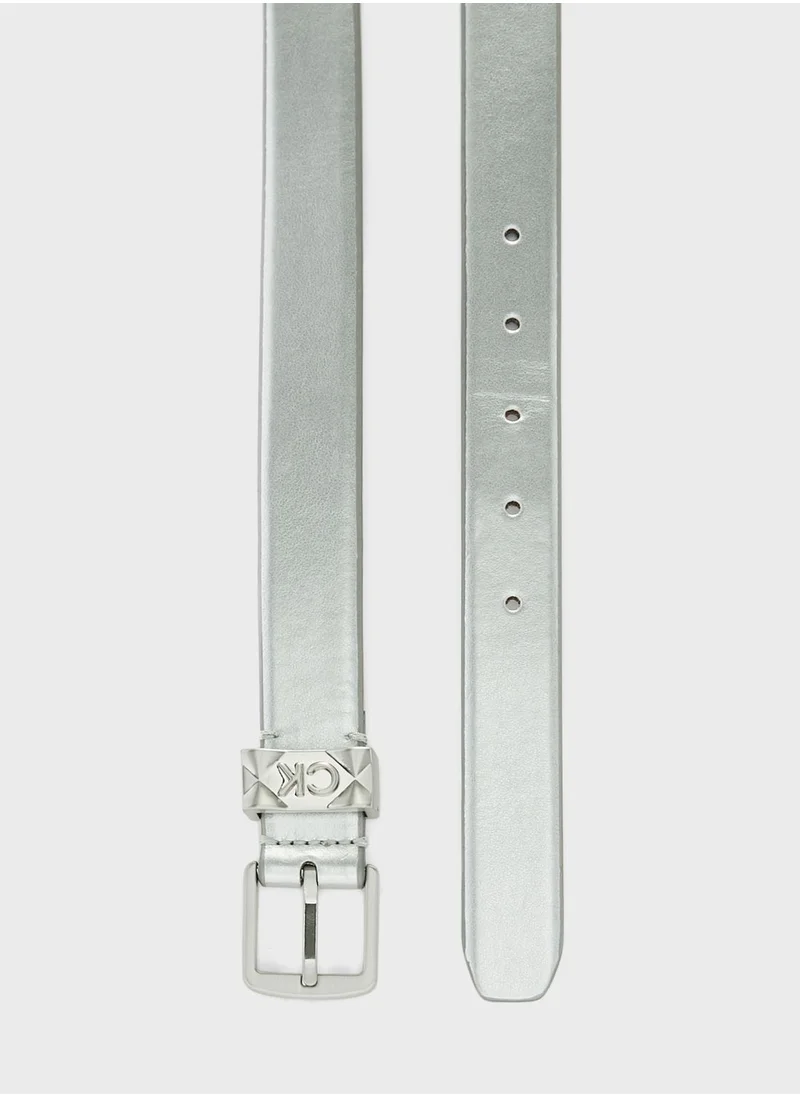 CALVIN KLEIN Re-Lock Sqr Buckle Belt