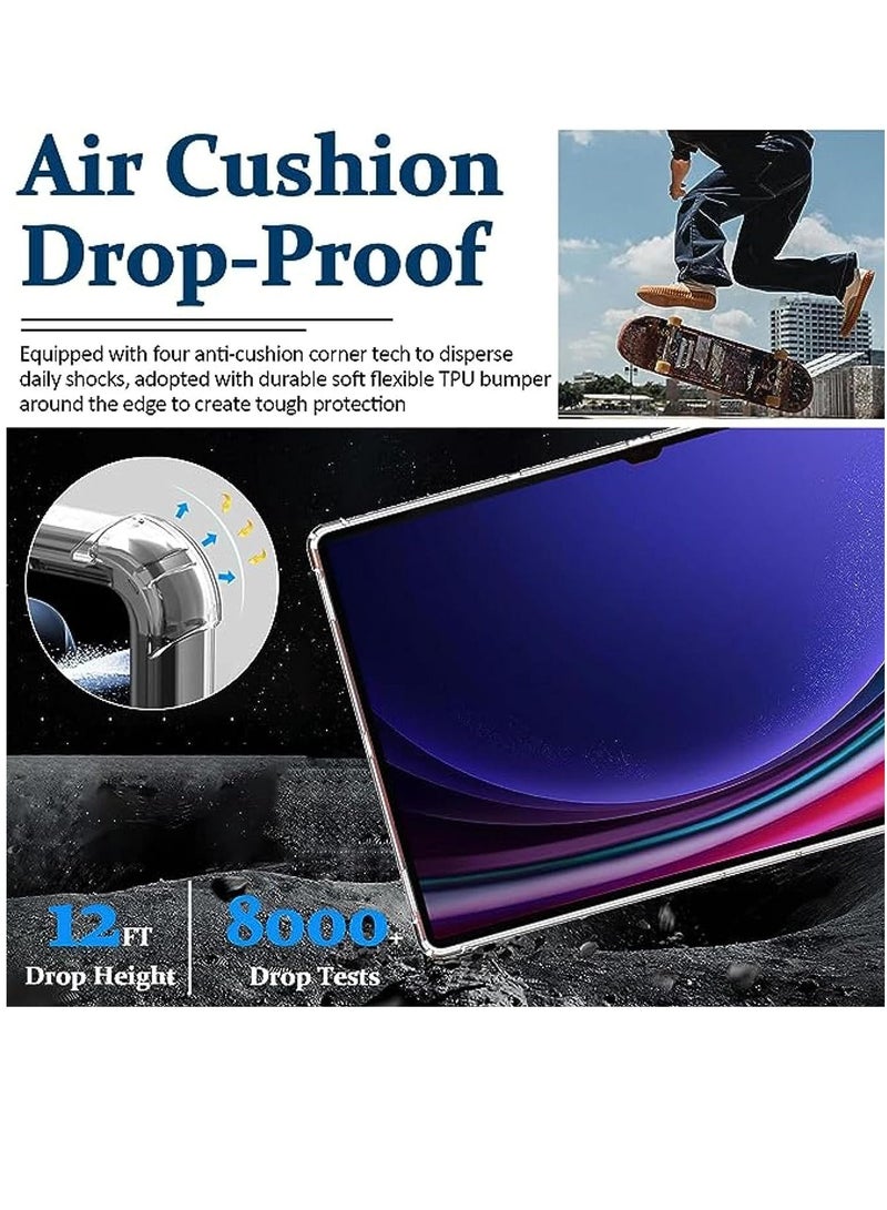 Raxoom Clear Case Compatible with Samsung Galaxy Tab S9 2023 Tablet Cover, Soft TPU Ultra-Thin Cover, Full Coverage Corner Air-Cushion Shockproof Protective Bumper Case for Galaxy Tab S9, 11 inch 2023 - Image 5