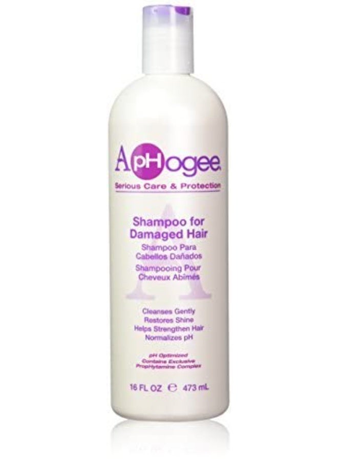 Aphogee Shampoo for Damaged Hair, 16 Fl Oz - Image 2
