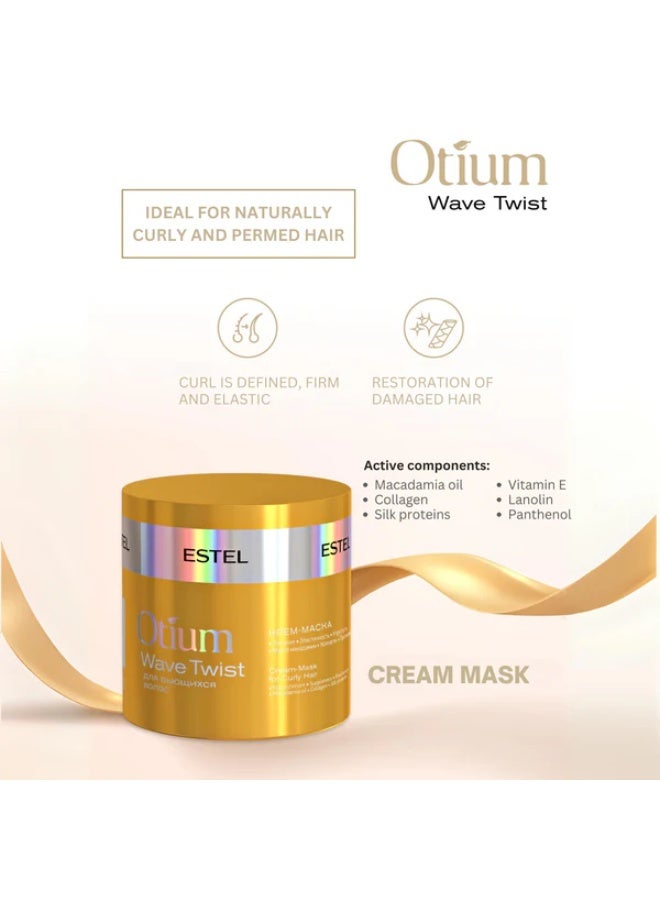 ESTEL Otium Wave Twist Cream-Mask for Curly Hair 300ml - Image 3