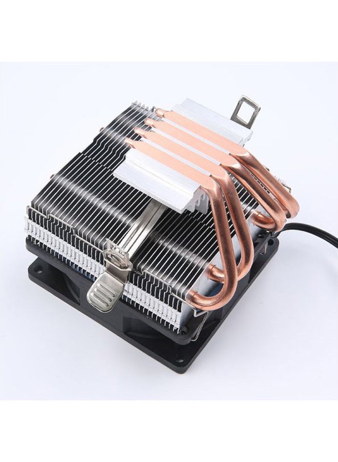 Loquat - LED CPU Cooling Fan 9x9x2.5cm Black/Blue/Silver - Image 1