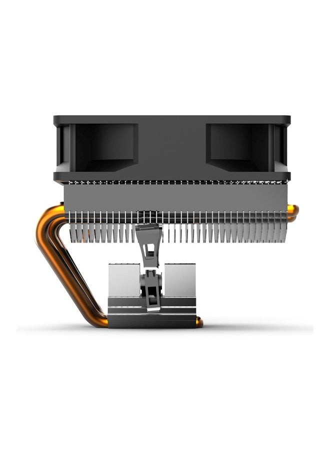 Loquat - LED CPU Cooling Fan 9x9x2.5cm Black/Blue/Silver - Image 1