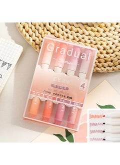 Kawaii Pink Gradual Aesthetic Pink Highlighter Set  - Image 1