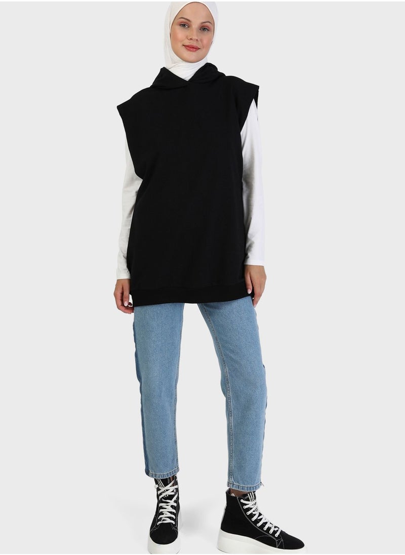 Refka by modanisa - Knitted Sweatshirt - Image 1