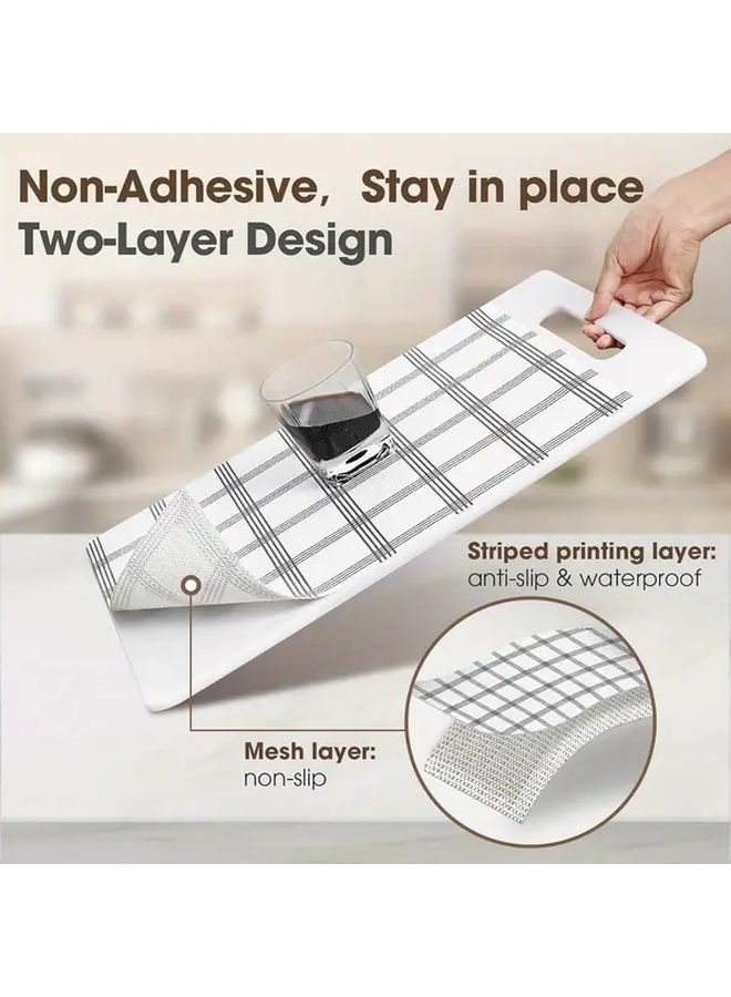 Golden Spray Anti Slip Desk Drawer Liner 12 by 120 Inch EVA Non Stick Cabinet Shelf Protector - Image 3