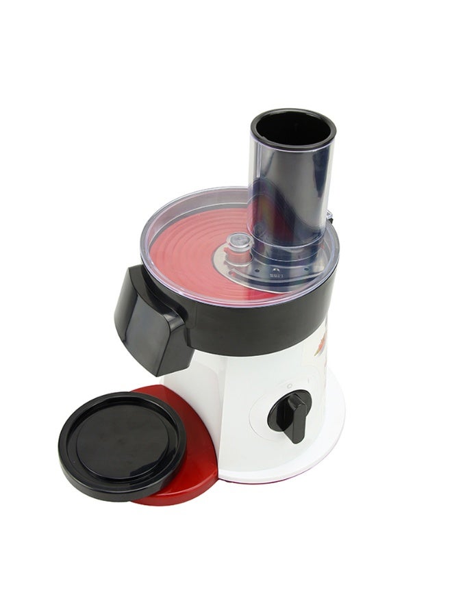 DubaiGallery Electric Vegetable Cutter and Salad Maker CK-777 6-in-1 Multifunction Food Processor with 200W Motor, Stainless Steel Blades for Slicing, Grating, Shredding Fruits and Vegetables Easily - Image 3