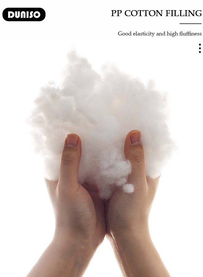 DUNISO سرير كلب ناعم للغاية بغطاء فو faux قابل للإزالة قابل للغسل في الغسالة يساعد في تخفيف قلق الحيوانات الأليفة ويوفر النوم المثالي - Image 4