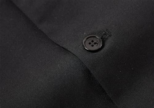 Lycody Boys Black Vest Kids Toddler Boy Formal Suit Vest Waistcoat Size 12 - Image 4