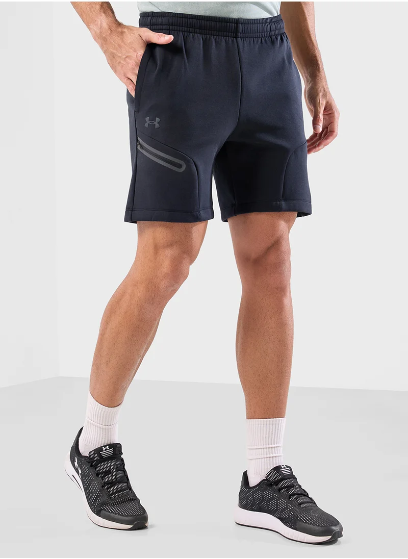 اندر ارمور Men's UA Unstoppable Fleece Shorts