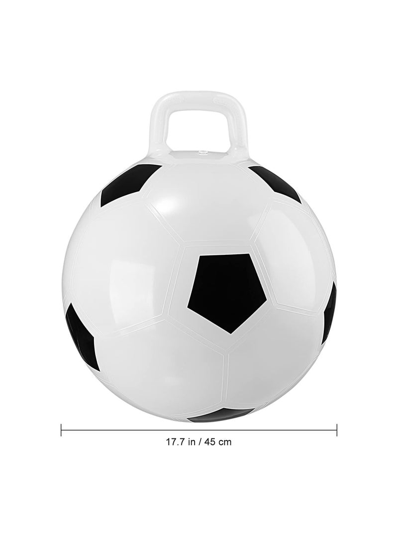 Excefore bouncy ball with handles hop ball for sit bounce - Image 5