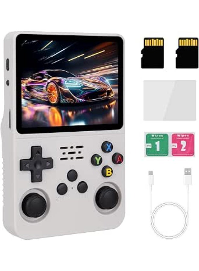 Portable Handheld Gaming Console, 3.5-Inch IPS Display, Linux-Based Retro System, Pre-loaded with 15000+ Classic Games