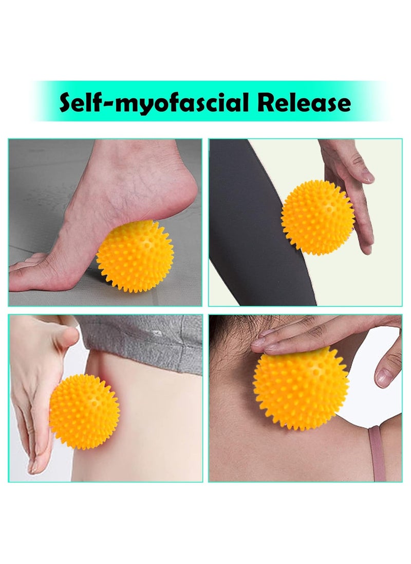 Generic Foot Roller for Plantar Fasciitis and Neuropathy, Foot Massager for Plantar Fasciitis Relief, Neuropathy, Reflexology Tool - 2 Foot Massage Roller & 2 Foot Massage Ball  - Image 5
